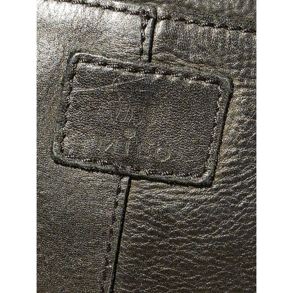 Milo Purse Genuine Leather Organizer Bag Black Shoulder Crossbody Canada - Picture 14 of 14